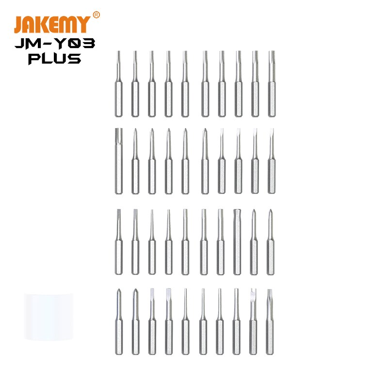 Jakemy 43 In 1 Elektrische Schroevendraaier Set Huishoudelijke Draagbare Mini Cordless Precision Oplaadbare Diy Laptop Telefoon Reparatie Tool