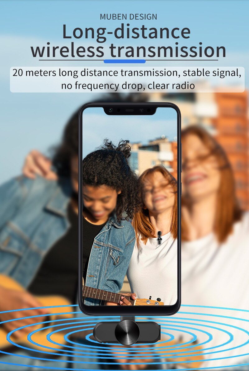 Mini Buttonhole Lavalier Bluetooth Wireless Lapel Microphone Mic For Mobile Phone Cell Tiny Micro Tie Small Mikrofon Mike Sound