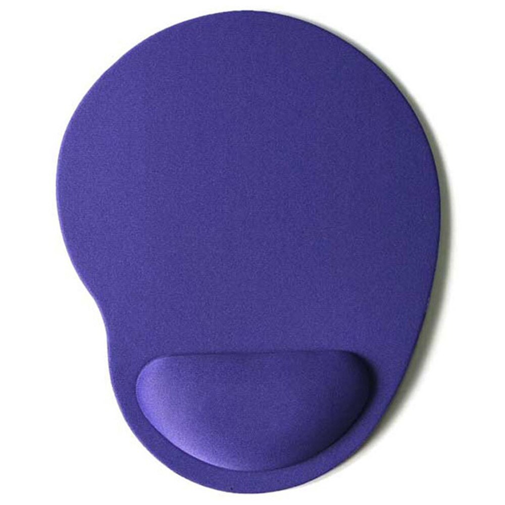 Tapis de souris EVA de couleur unie, tapis de Table de jeu confortable avec Support de poignet antidérapant: type A purple