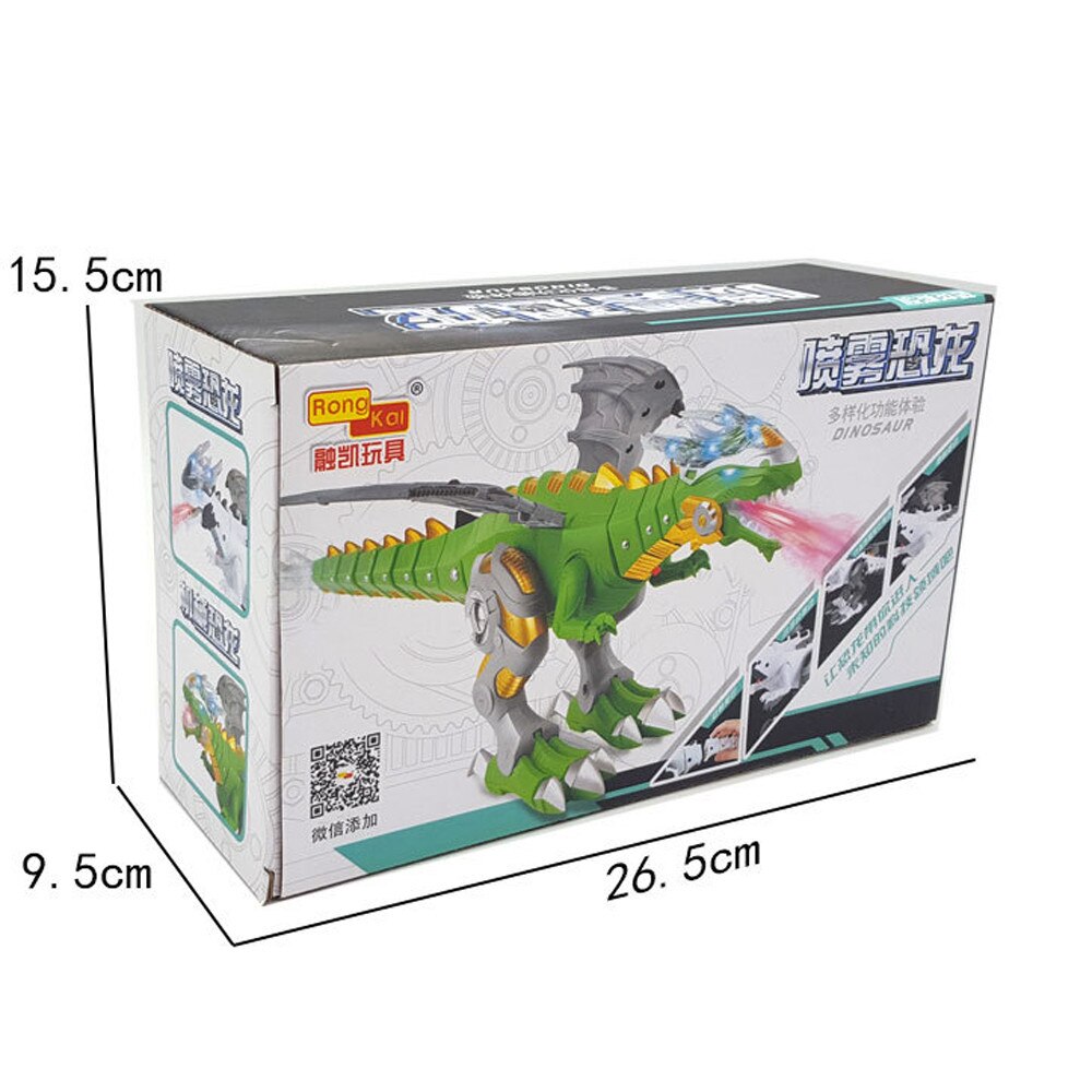 Wandelen Draak Speelgoed Fire Ademhaling Water Spray Dinosaurus Xmas Voor Kinderen Антистресс