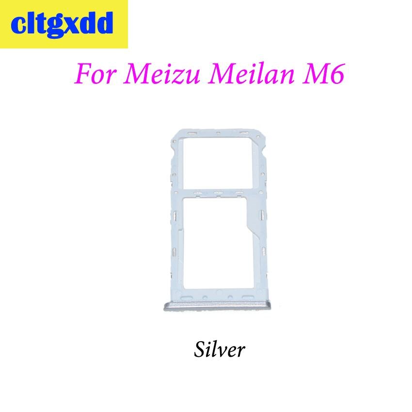 Cltgxdd SIM Halfter Slot Adapter Tablett Für Meizu Meilan M5 M6 Sim Karte Adapter Ersatz Teile