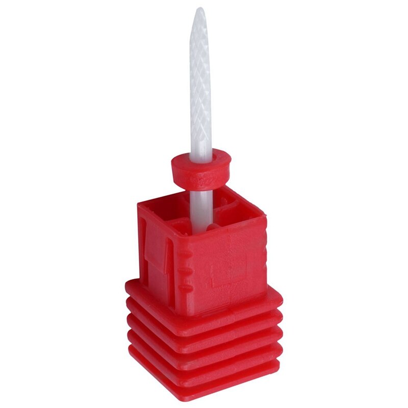 2 stuks keramische nagelboorbit schacht pedicure roterende vijl tool  - bt009- f &  bt003- m