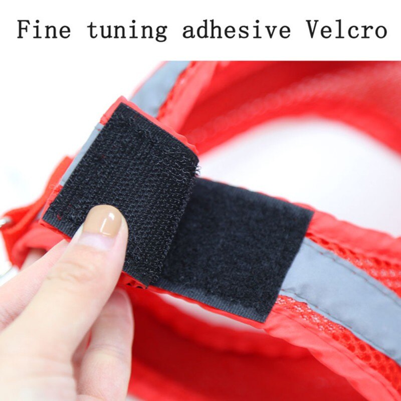 Verstelbare reflecterende hondenharnassen, ademend mesh-harnas, zacht verstelbaar veiligheidsharnas voor honden, klein en groot.