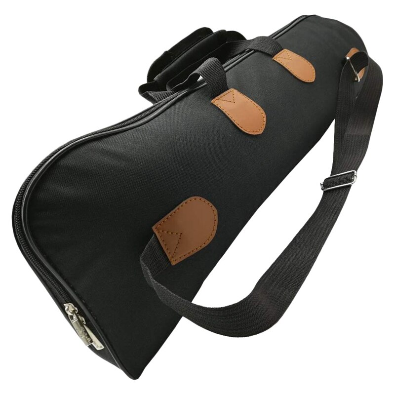 Trumpet Gig Bag 8Mm Padded Soft Carrying Case Backpack 600D Water-Resistant Oxford Cloth with Adjustable Shoulder Strap