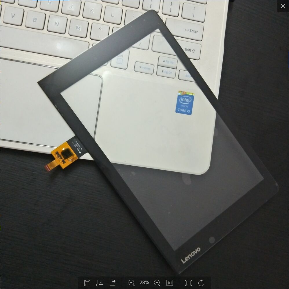 Original LCD Display Digitizer Assembly For 8.0 Lenovo Yoga Tab 3 YT3-850L YT3-850F YT3-850M LCD Display With Touch Screen: Only touch screen