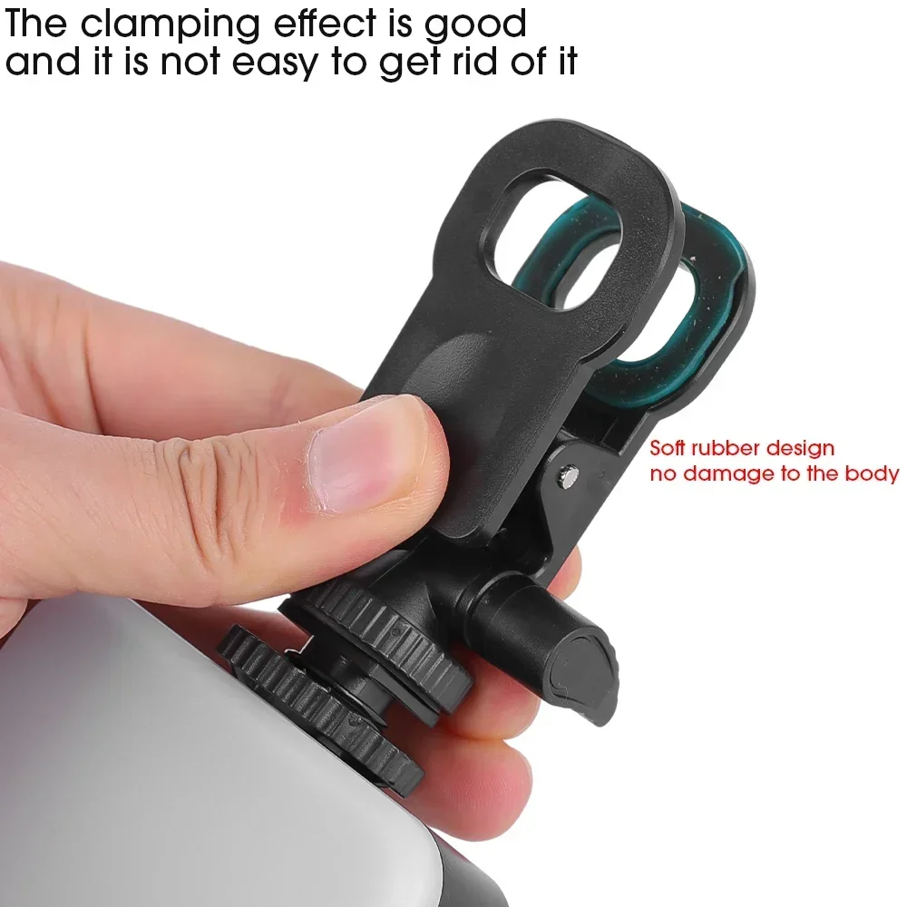 Mini luz LED para Selfie, lámpara de relleno para cámara de vídeo, Panel de luz portátil con Clip para cámara/teléfono/portátil/imagen de tableta/maquillaje/Vlog