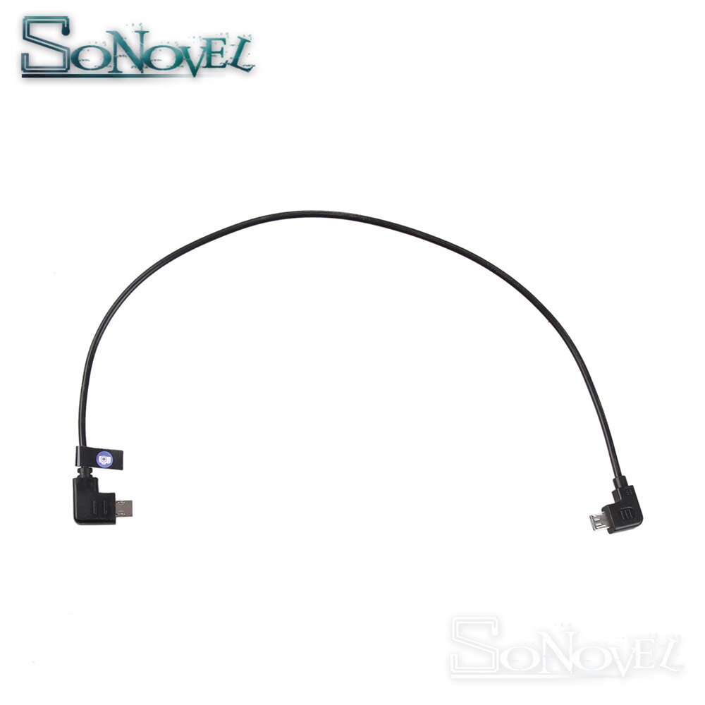 Estabilizador de mano para Sony A6500, A6300, A9, A7R, A7M3 a ZHIYUN Crane Plus/2/M, accesorios de cardán, Cables de Control de conexión: Bent plug