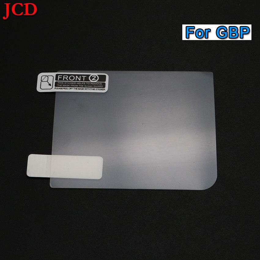 Jcd plast klar för gbp skärmlinsskydd för gb gba gbc gba sp skyddsfilm: För gbp