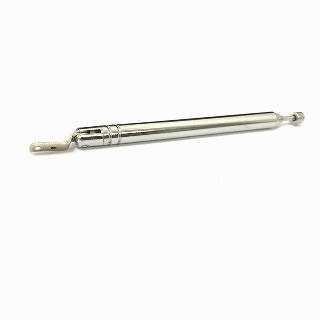 Antenne télescopique de remplacement, 401mm de Long, 7 sections, pour Radio Fm Am, à Angle droit, feuille montée en fer, , 2 pièces