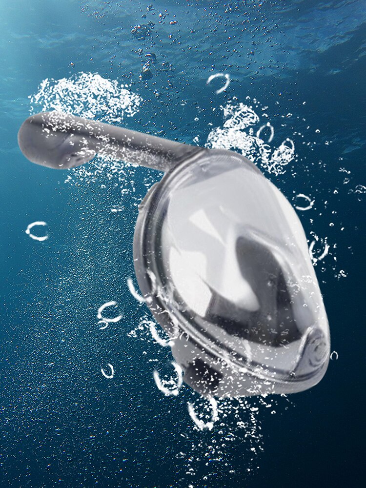 Volle Gesicht Scuba Tauchen Maske Anti Fog Goggles mit Kamera Montieren Unterwasser Weiten Blick Schnorchel Schwimmen maske für Erwachsene Jugend