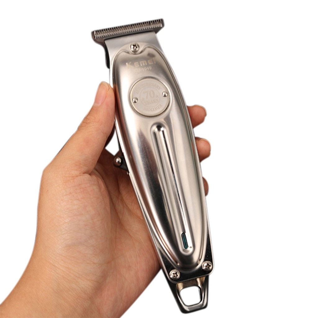 Electric Hair Clipper Barber Metal Hair Clipper For Adult Electric Cordless Hair Grooming Home Haircut Wireless