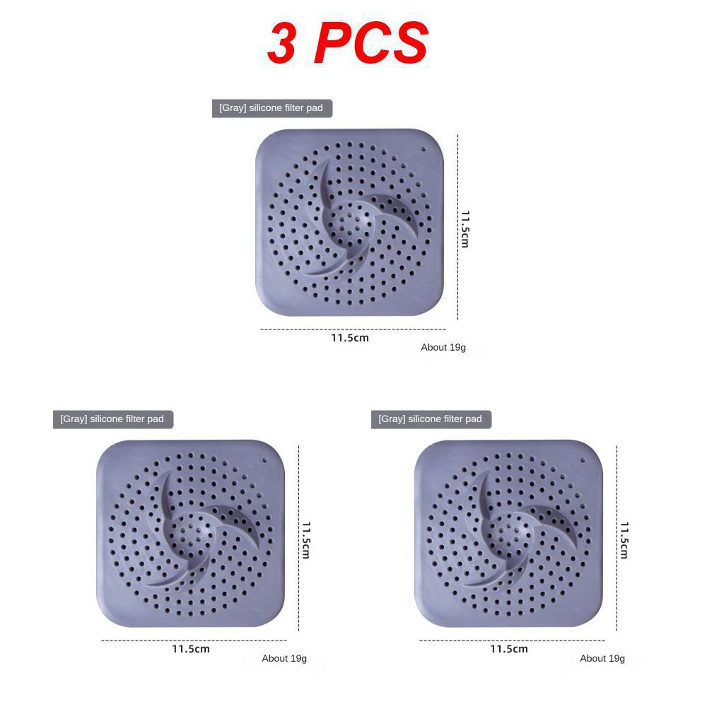 Bathroom Drain Hair Catcher Bath Stopper Plug Sink Strainer Filter Shower Smell Proof Shower Floor Siphon Drain Cover Kitchen: Burgundy