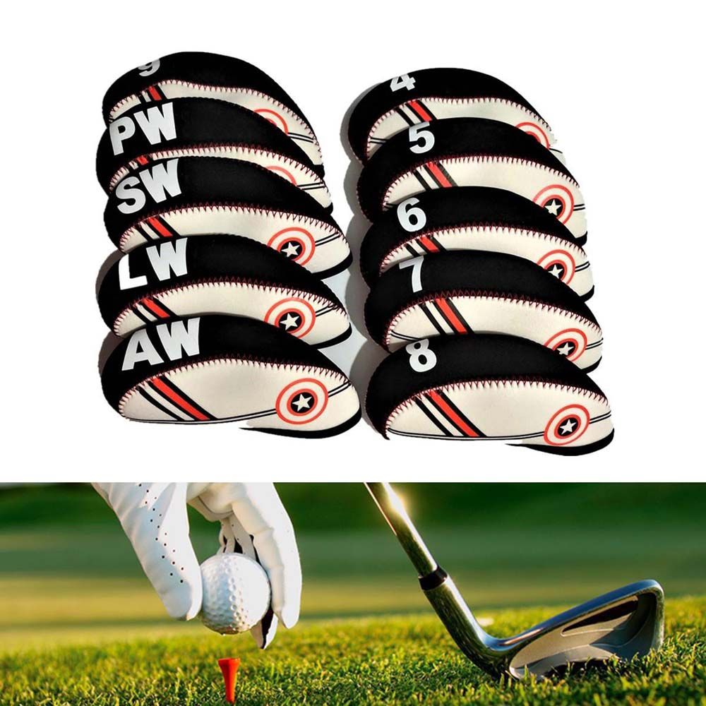 Étui de protection en fer de Golf, de Graffiti requin, imperméable, Durable, accessoires de Putter de Golf