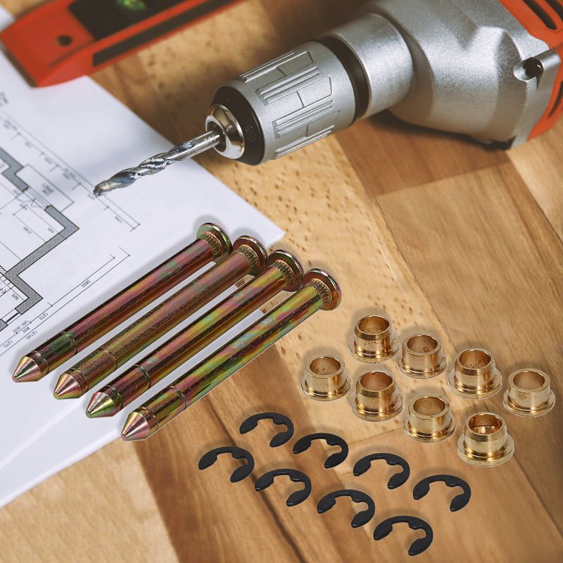 Dørhengsel pin & pin bushing kit for ford bronco  f150 f250 f350 pickup truck