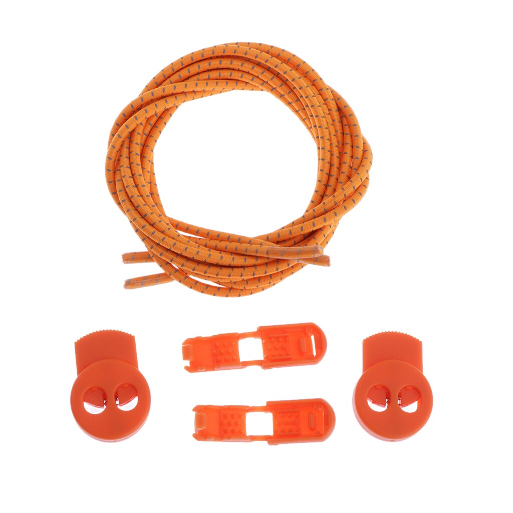 Stretching Lock Lace Elastische Schoenveters Lock Veters Geen Stropdas Triathlon Running Jogging Reflecterende Schoen Kant