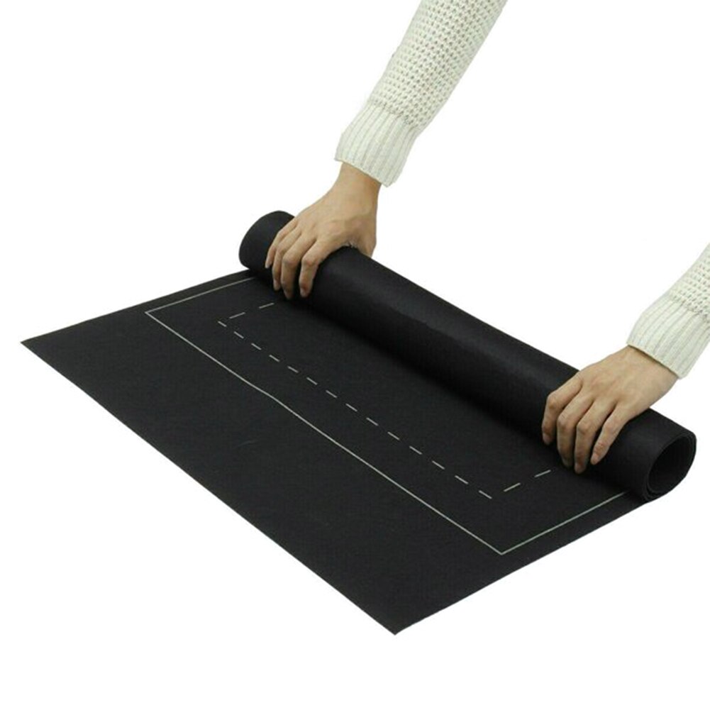 Roll Up Home Playmat Non Slip Portable Travel Jigsaw Mat Up To 1500 Pieces Rectangle Folding Pad Kids Adults Felt Solid
