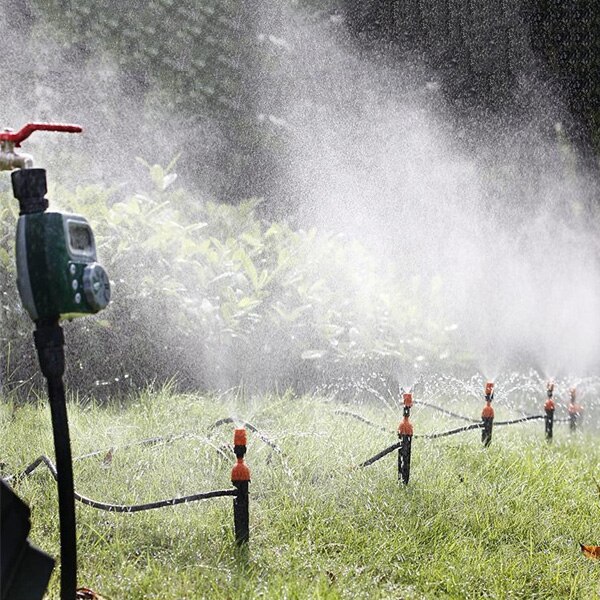 Digital Electronic Hose Sprinkler Water Timer Garden Irrigation Controller Large LCD Screen _WK