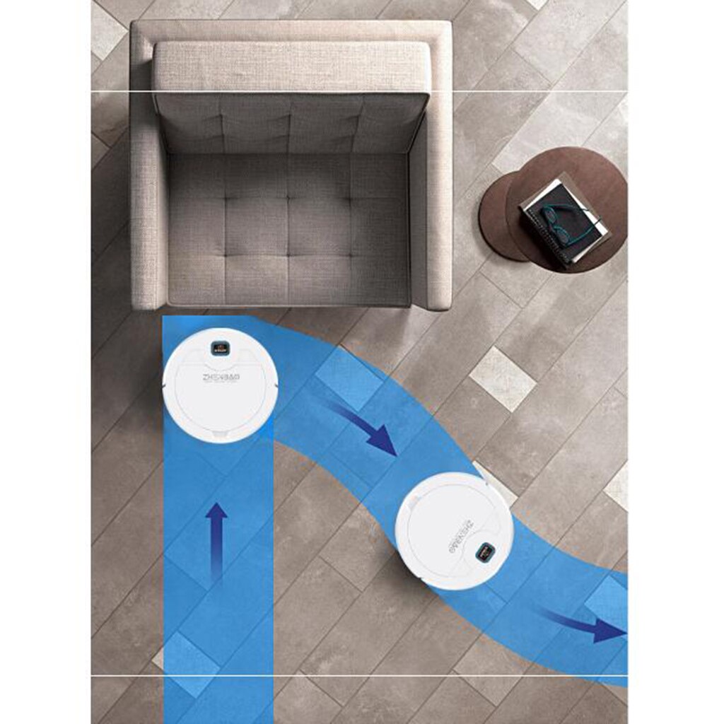 Smart Robot Vacuum Cleaner, 1600Pa Strong Suction for Hardwood/Tile Floor/Carpet