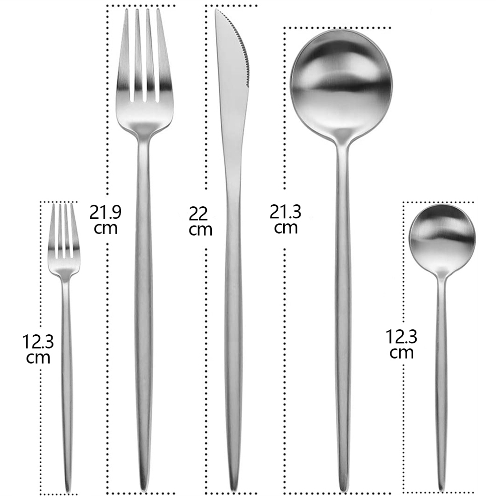 Couverts en acier inoxydable, 30 pièces, service de table en or, vaisselle en acier inoxydable, fourchette en or, cuillère couteau, service d'argenterie de luxe pour Banquet