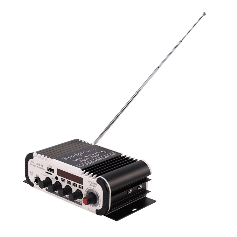 Kentiger hy-  - v11 bluetooth-verstärker, 2-- kanal-superbass-audioverstärker mit fernbedienung, tf-usb - fm 85db mp3 fm -radio