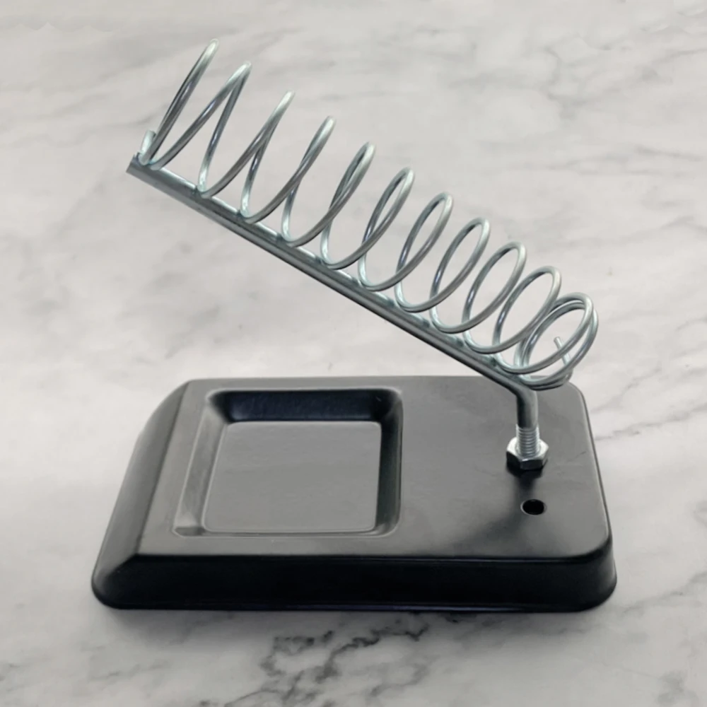 Soldeerbout Stand Draagbare Houder Soldeertin Stand met Lassen Spons Elektrische Soldeerbout Accessoires