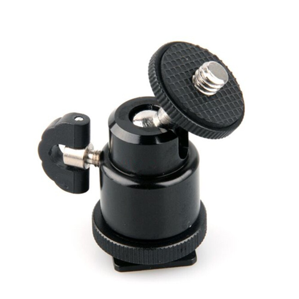Jadkinsta-mini tripé de câmera, 10 peças, mini tripé de 360 graus, cabeça esférica para 1/4 parafuso, montagem, acessórios para câmera dslr