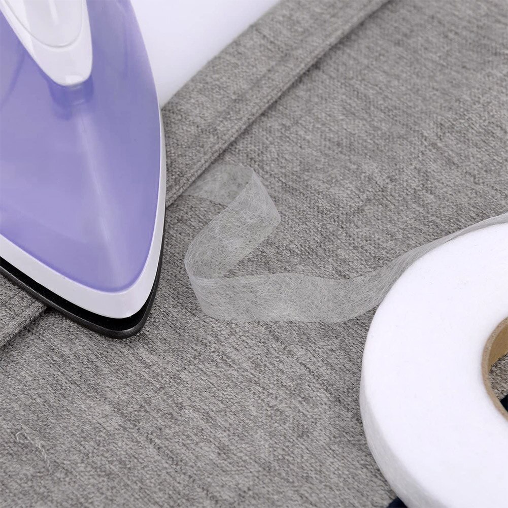 70yards /roll Stitch Witchery Double Sided Self Adhesive Hem Tape Fabric Fusing Iron On Multifunction DIY Web For Clothes No Sew