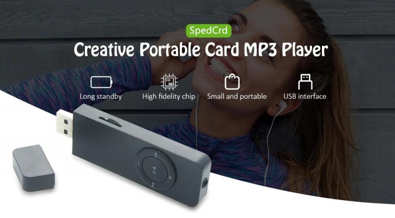 Portable USB In-line Sport MP3 Player Lossless Sound Music Media Player Support Micro TF Card