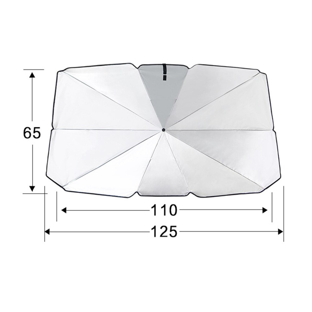 Vehicle Use Insulation Sun Visor Stretch Sun Visor Inside Car Front Windshield Sunshade (Small)