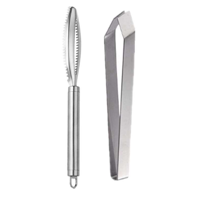 Stainless steel Fish scaling scraper for fish cleaning knife Kitchen tools accessories kitchen gadgets