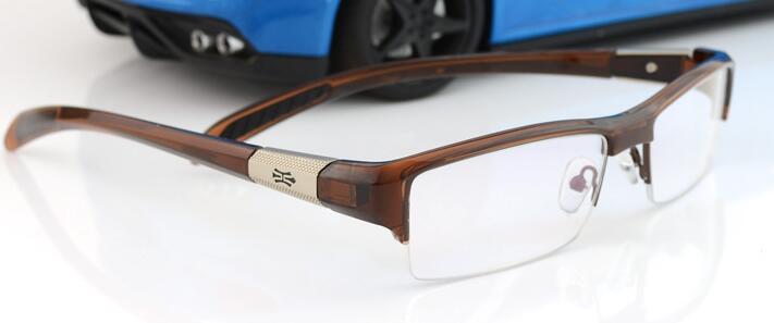 Vazrobe Sport Glazen Frame Mannen TR90 Brillen Brillen Voor Recept Ultra Licht Mode Lenzenvloeistof Niet Overslaan Eyewear: green temple