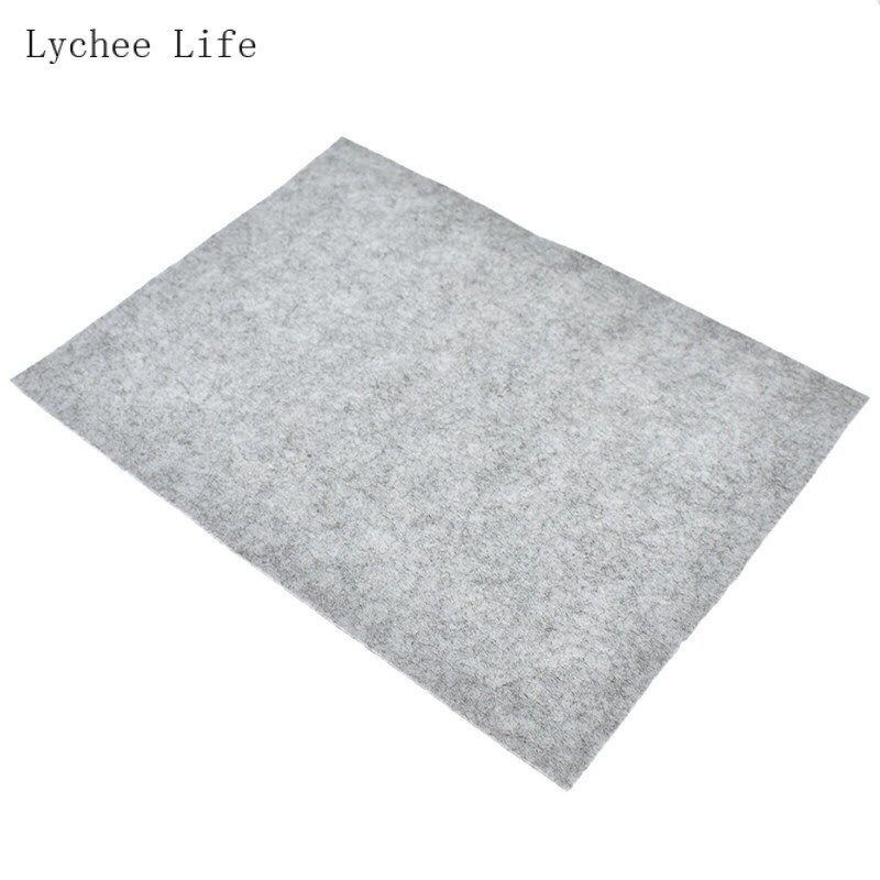Lychee Life A4 Self Adhesive Velvet Fabric Solid Color Synthetic Patchwork Fabric For Garment DIY Sewing Crafts: 2