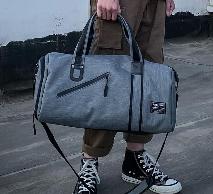 Oxford Doek Mannen En Vrouwen Reistas: Donkergrijs