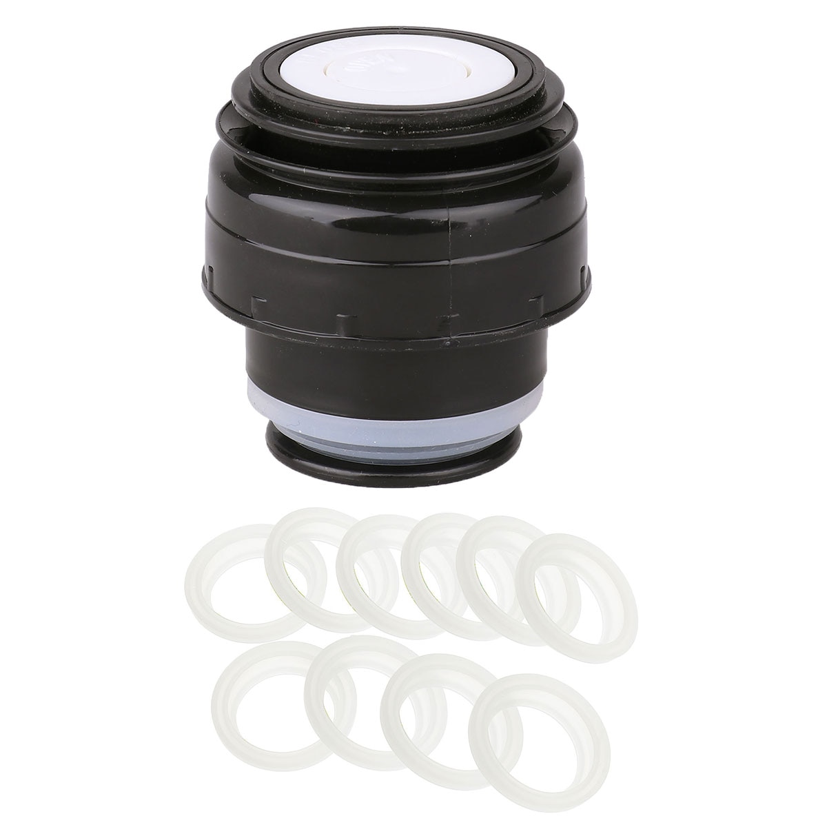 Bullet Flask Cover Vacuum Flask Lids Stopper Outdoor Travel Cup Lids Thermoses Accessorie with Silicone Sealing O-Rings Gaskets