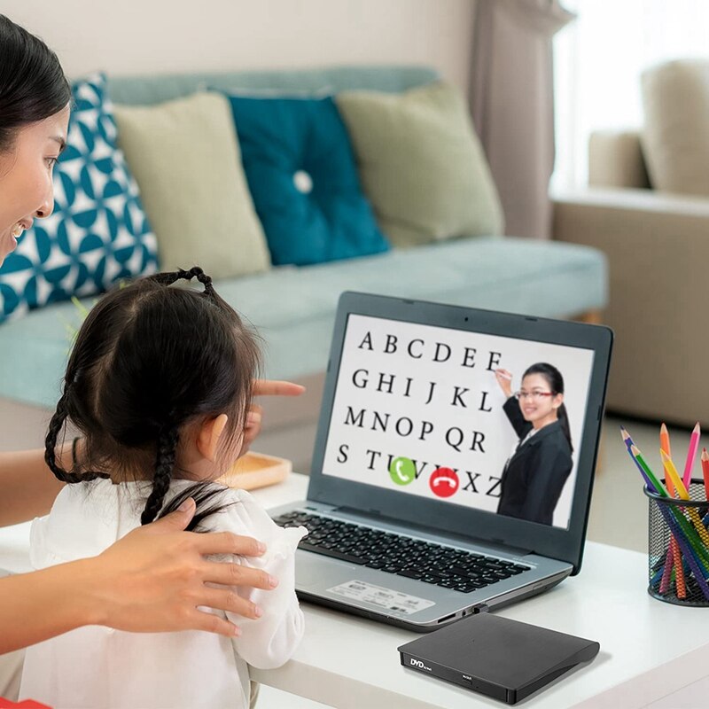 Unità CD, unità CD ROM esterna unità DVD masterizzatore DVD unità ottica per Laptop lettore disco USB portatile