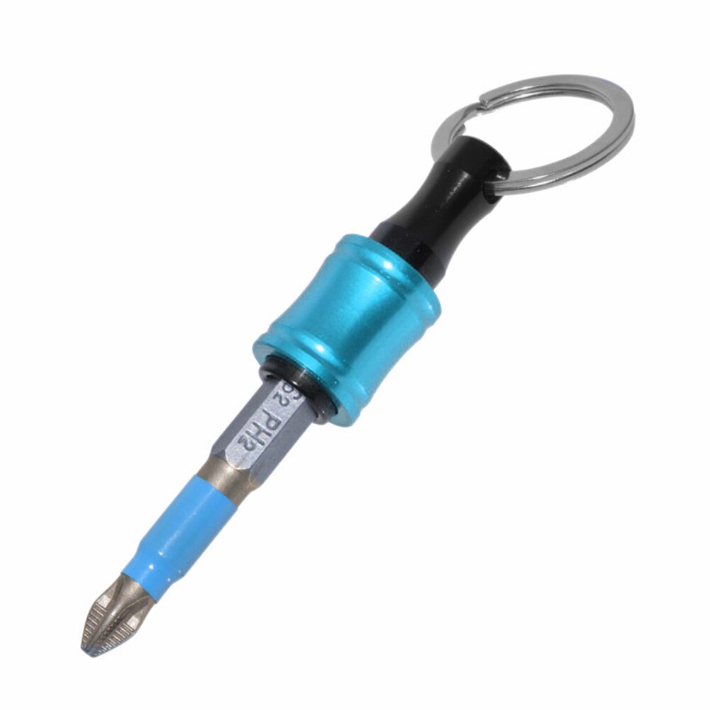 35Mm Hex Shank Schroevendraaier Bit Staaf Sleutelhanger Tough Carrying Houder Quick Release Extension Bar Lichtgewicht Gereedschap