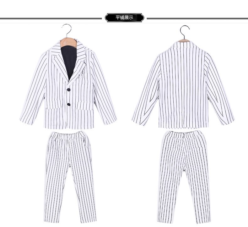Jungen Feste Hochzeit Anzug England Stil Sanfte Jungen Anzug freundlicher Kleidung setzt schwarz und weiß anzug 2 stücke