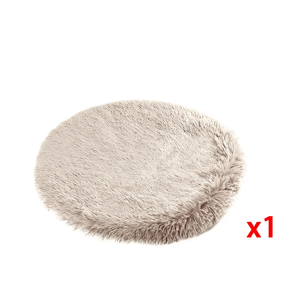 Hamac pour chat, panier suspendu tissé à la main avec tapis en macramé, lit-balançoire, maison pour animaux de compagnie, bohème, maison pour animaux de compagnie: 1 Pad
