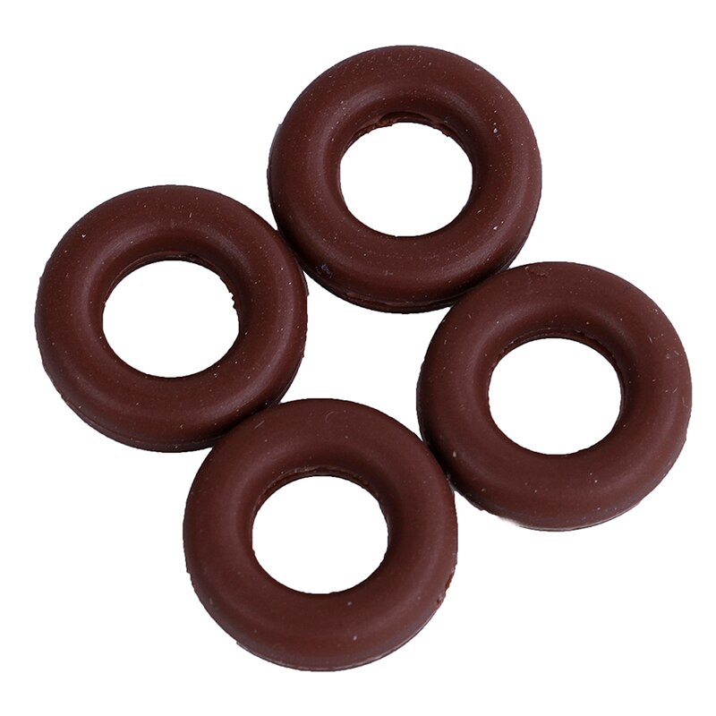 4 sztuk = 2 pary silikonowe końcówki okularowe rękaw ustalający elastyczne komfort okulary zaczep na ucho okulary nogi akcesoria anty-uchwyt antypoślizgowy: brązowy