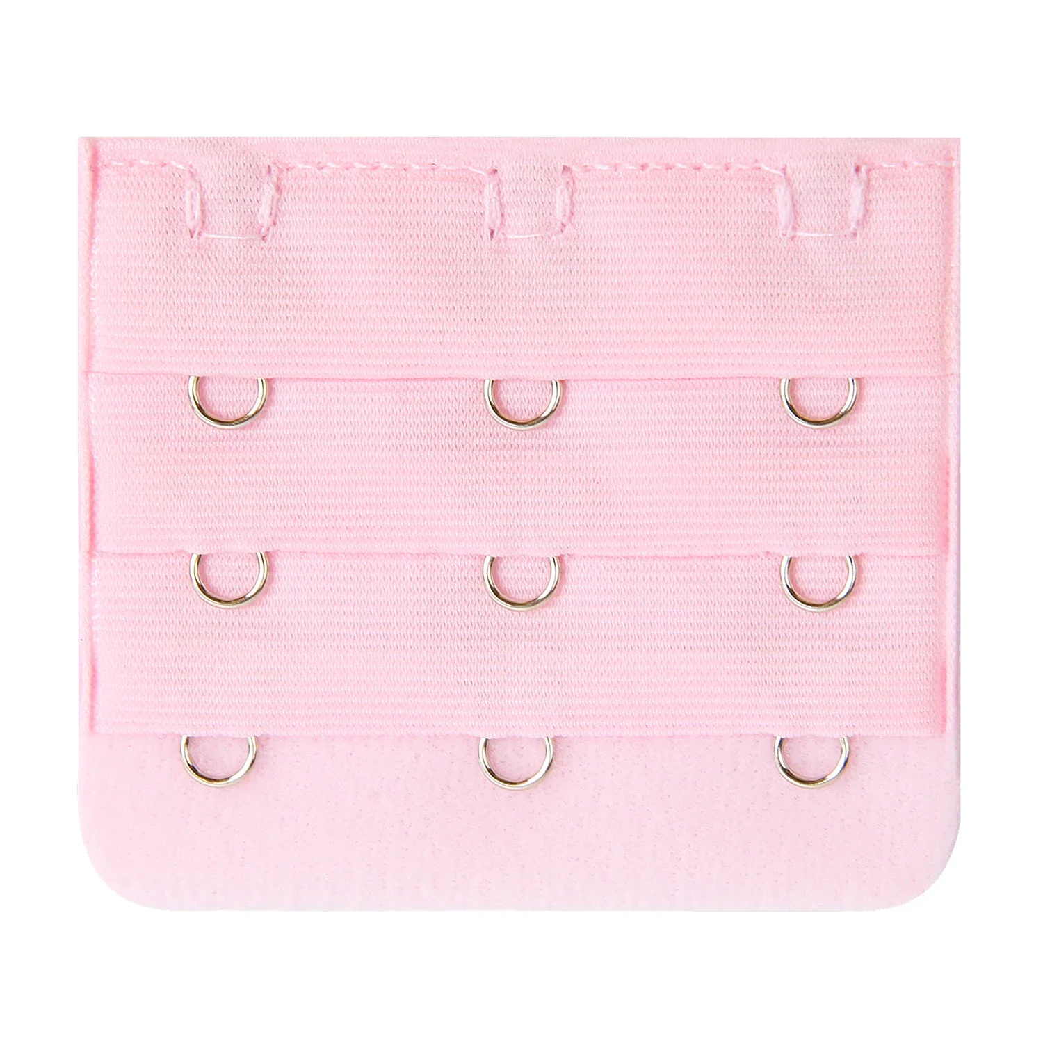 Extensores de sujetador con cinturón alargado, 3 filas, 2 ganchos, 3 ganchos, 4 ganchos, accesorios de extensión para ropa interior, 3 uds.: Negro