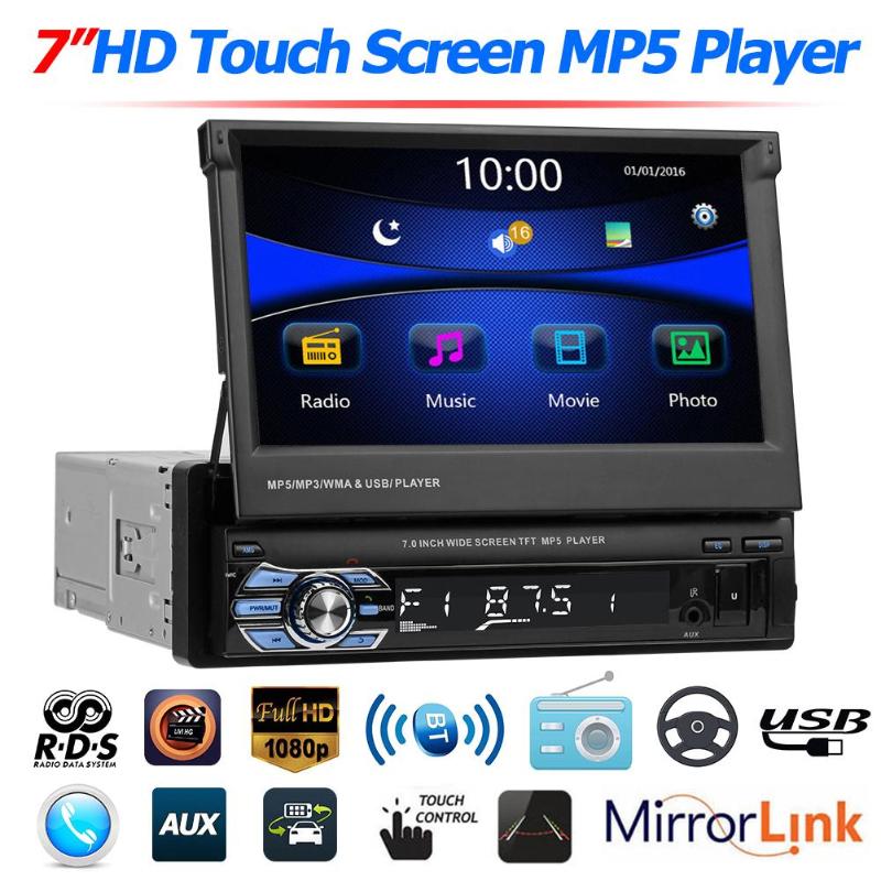 7'' SWM 9601G Upgraded Car Stereo MP5 Player GPS Navi RDS AM FM Radio+ Map MP5/MP3 Player Car Electronics