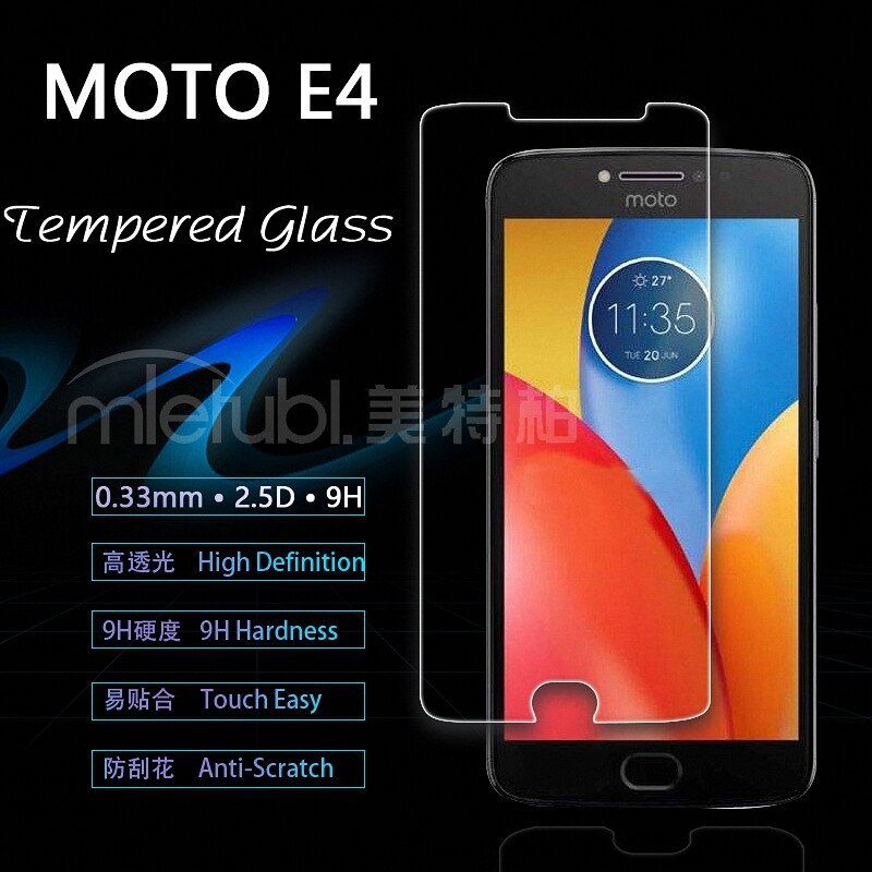 Voor Motorola Moto E4 Plus Gehard Glas Screen Protector Film voor Motorola Moto E4 (voor Moto E 4th Gen) XT1762 glas Beschermende