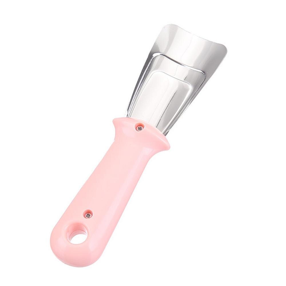 Metalen Frice Ijs Scoop Schoon Ice Box Ijs Schop Miniatuur Fruit Groente Snijder Keuken Schoon Gadget Nuttig Koelkast Accessoires: Pink