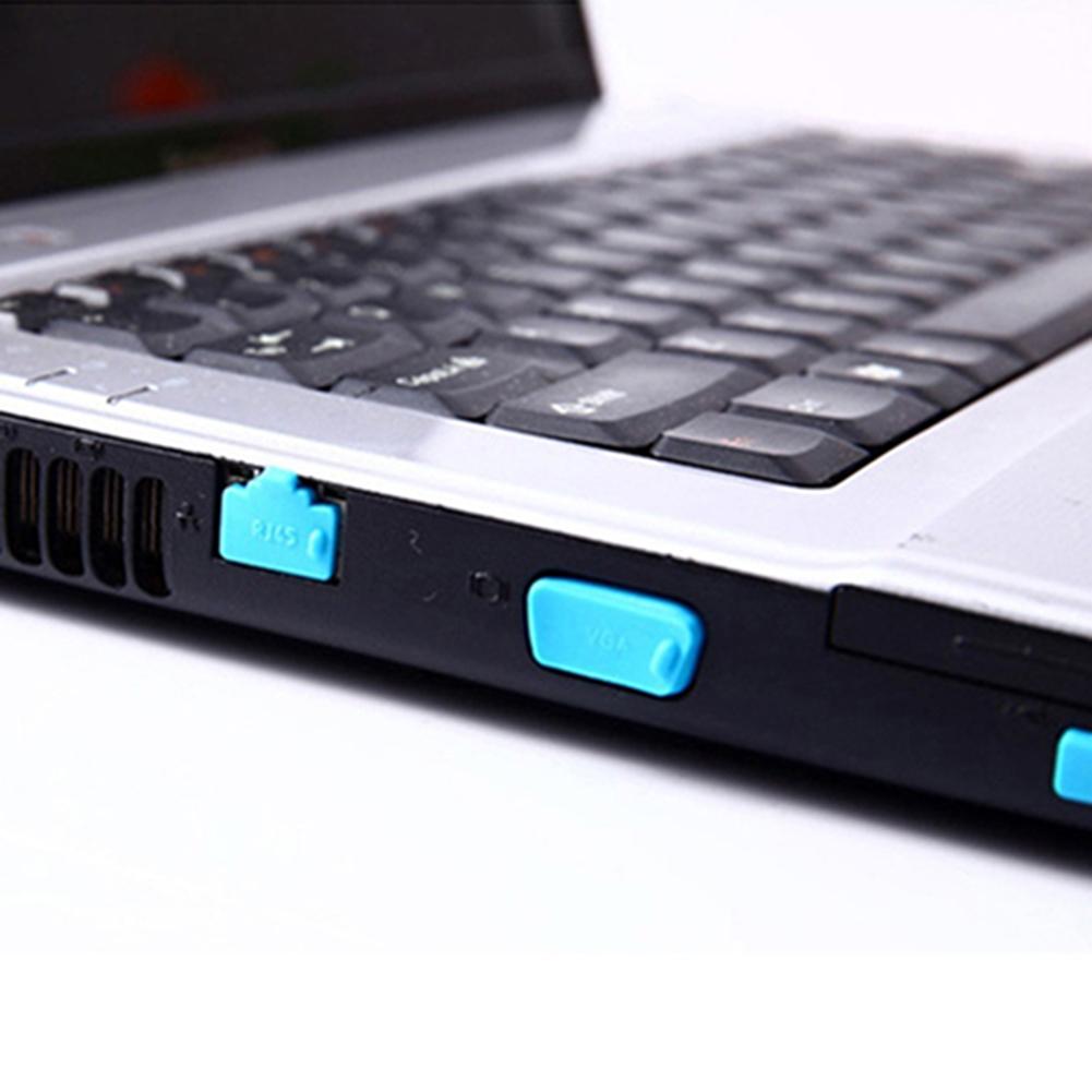 13 Stks/set Universele Laptop Notebook Siliconen Anti Dust Ports Cover Plug Cap