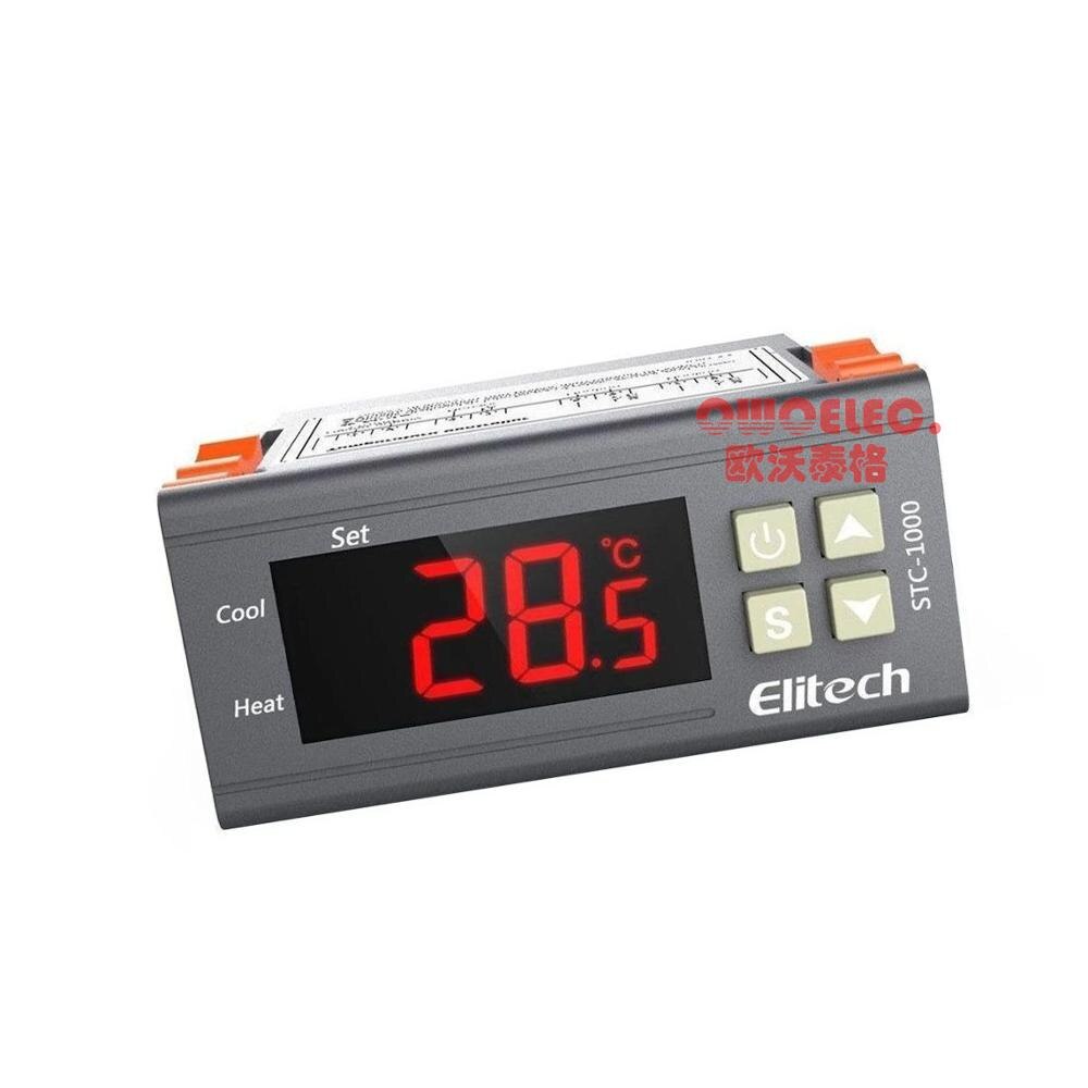 Elitech stc -1000 110v termostat temperaturkontroll inkubator akvarium kjølekjede