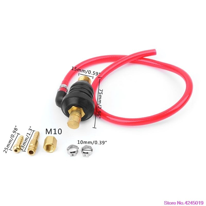 TIG Power Welding Gas Adapter Kit 35-50 Male M16 M10 9mm Quick Connector