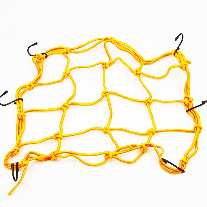 30 * 30cm 6 Hook Motorcycle Cargo Mesh Net Helmet Cargo Luggage Elastic Mesh Web Net Black Helmet Cargo Web Car String