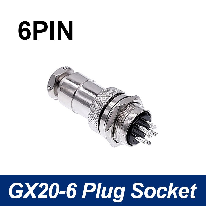 Gx20 aviation pyöreä liitin pistoke ja pistorasia 2 pin 4 pin 5 pin 8 pin 10 pin 12 pin 14 pin 15 pin kaapeliliittimet: 6 -nastainen