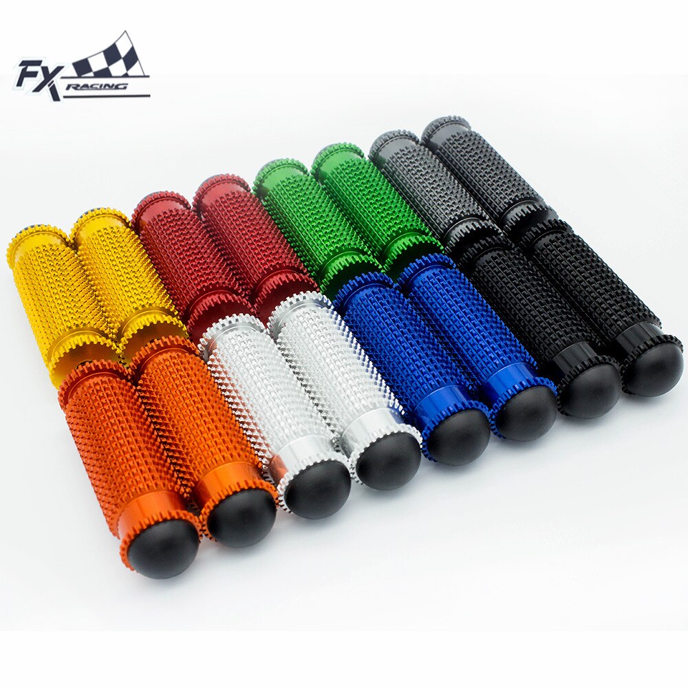 Estriberas CNC de 8mm para motocicleta, estriberas para moto, Pedal para Suzuki GSXR 1000, GSXR 600, GSXR 750, K9, K6