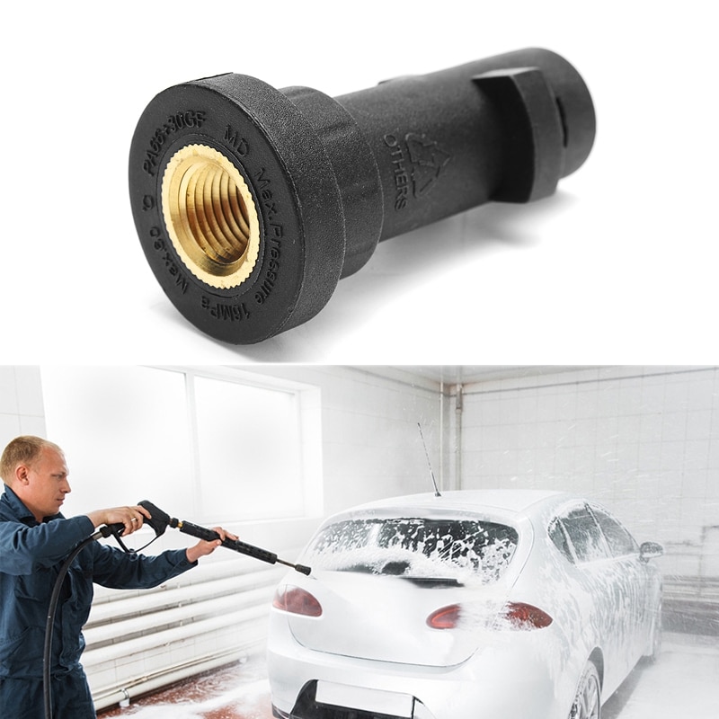 Boquilla de espuma de limpieza de alta presión automotriz adaptador rápido para Karcher K K2 K3 K4 K5 K6 K7